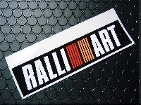 ラリーアート  ステッカー　4種類セット ラリーアート デカール （ステッカー） [三菱車純正部品販売の店