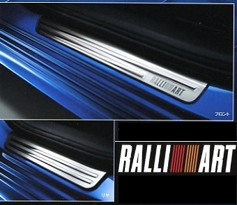 スカッフプレート（RALLIART） [三菱車純正部品販売の店 八幡屋]